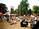 rustplek voor het festival